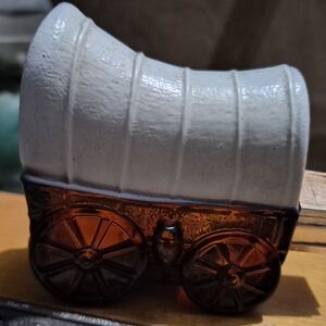 Avon Spicy After Shave Covered Wagon Bottle